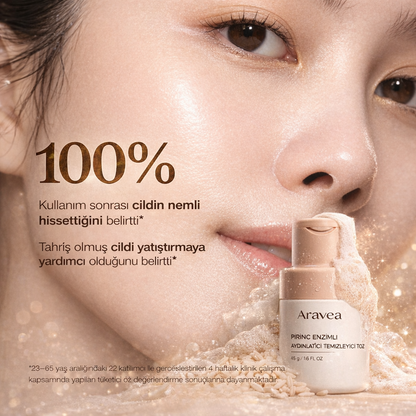 KOREAN Cilt Aydınlatıcı ve Parlatıcı Pirinç Özlü Enzim Tozu