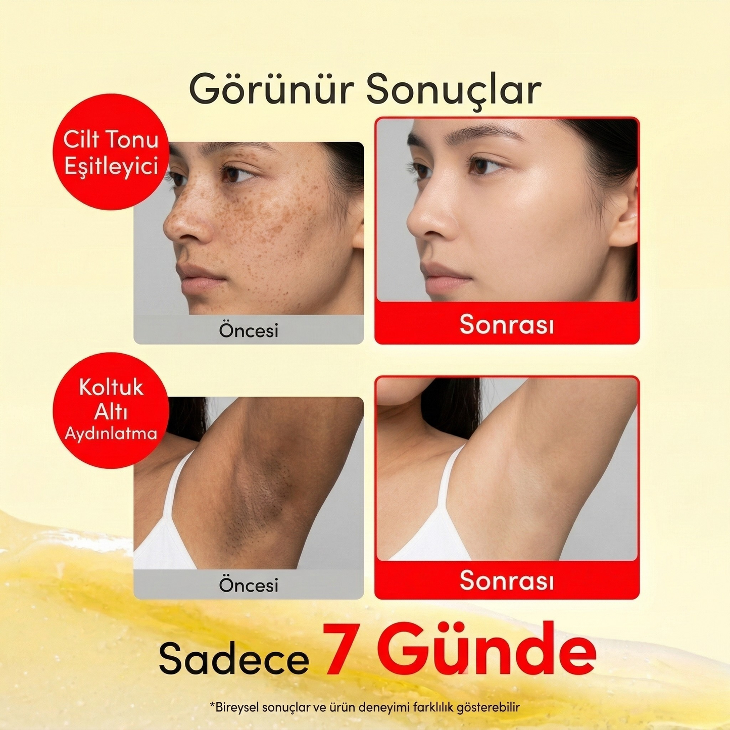 Vitamin Aydınlatıcı Serum ve Krem Seti