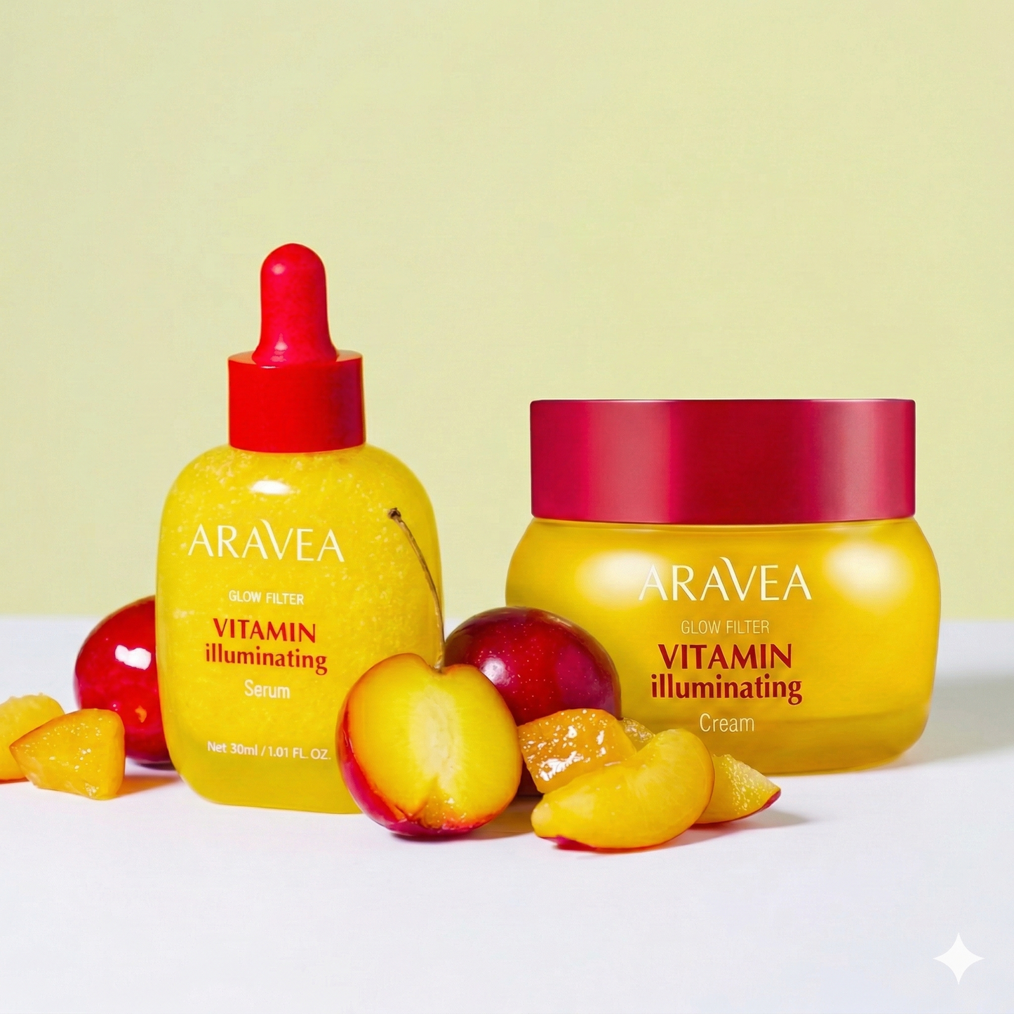 Vitamin Aydınlatıcı Serum ve Krem Seti